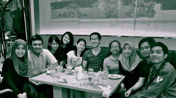 Beserta anak - anak arsitektur ITS, photo by Annisa Diah Astarini
