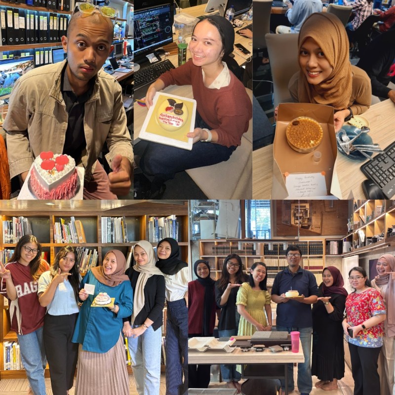 Happy Birthday Chai, Pak E, Nurul, Alya, dan&nbsp;Kamil
